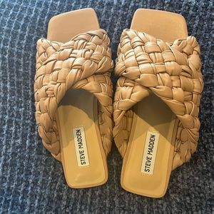 Steve Madden Marina Nude Sandal 7.5